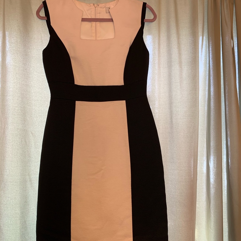 Black and white dress